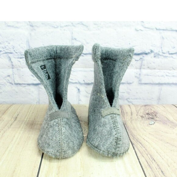 LL Bean Gray Wool Warm Replacement Boot Liner Inserts Size 6 - Picture 4 of 9